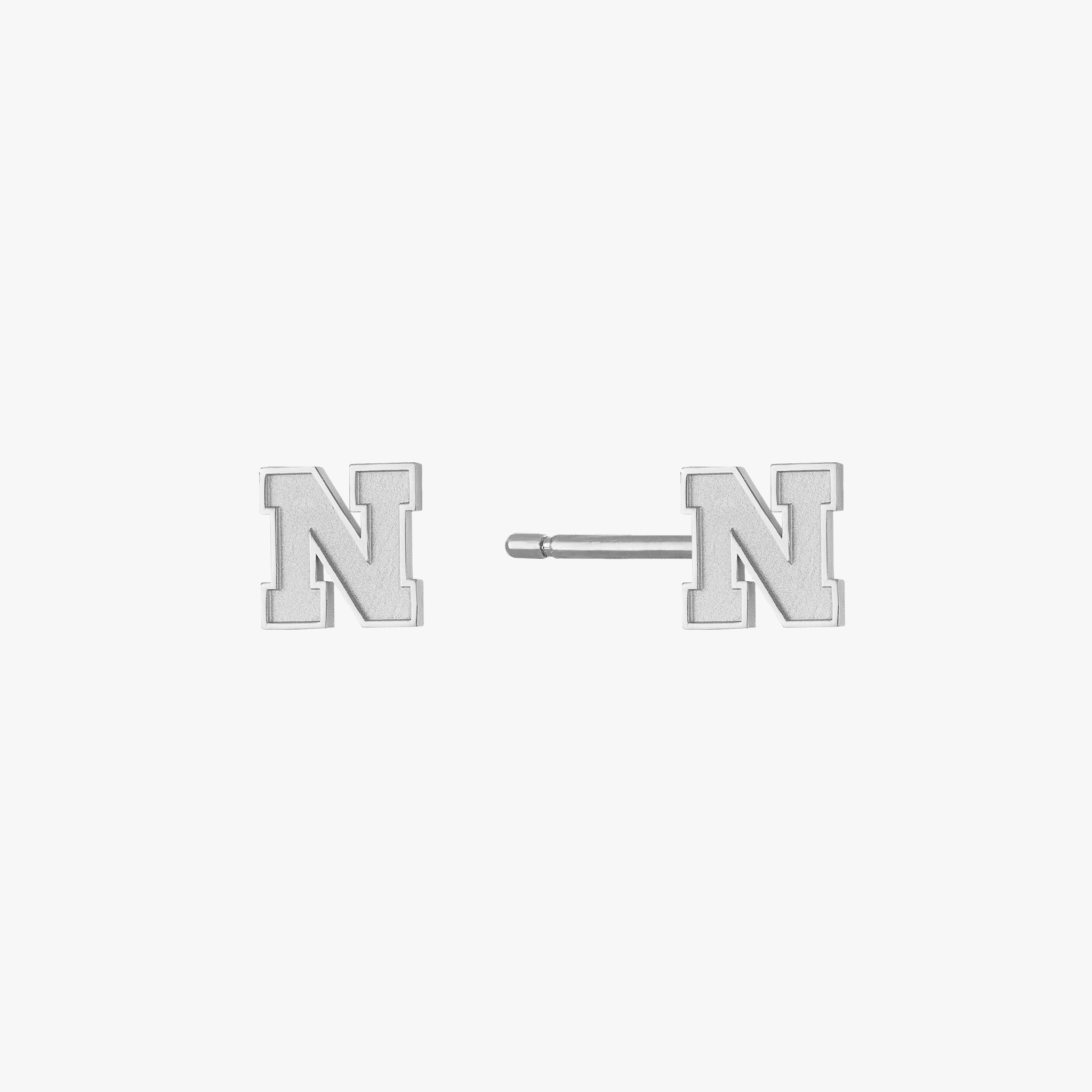 Nebraska Logo Stud Earrings