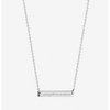 New York or Nowhere Horizontal Bar Necklace