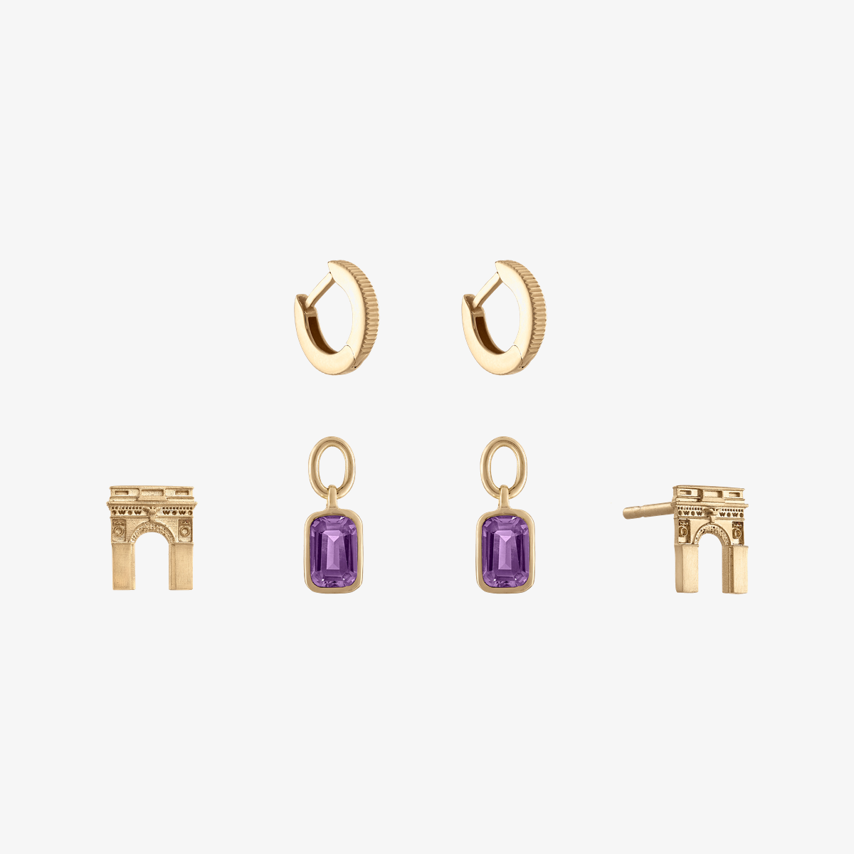 Washington Square Arch Florentine Earring Bundle