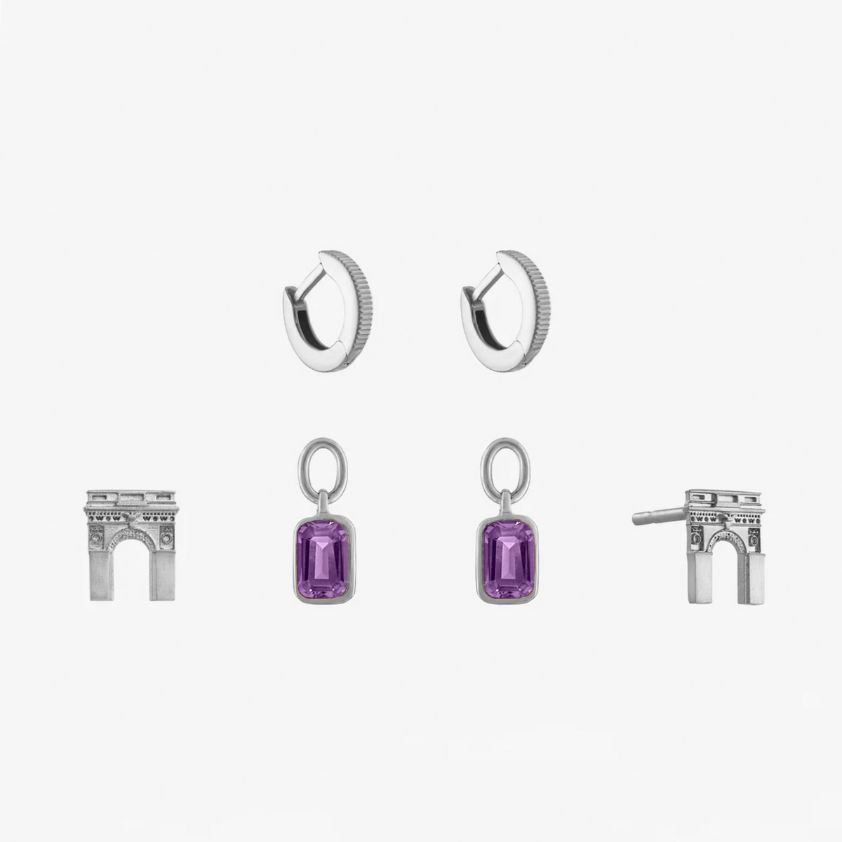 NYU Florentine Earring Bundle