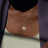 NYU 7-Point Diamond Pendant