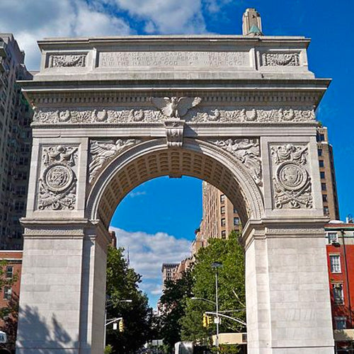 Washington Square Arch Earring
