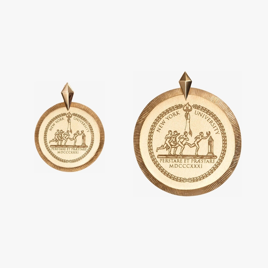 NYU Florentine Pendant