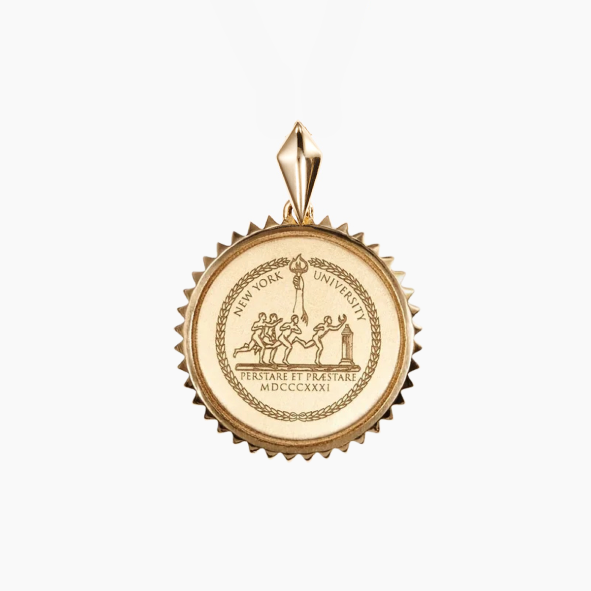 NYU Sunburst Pendant