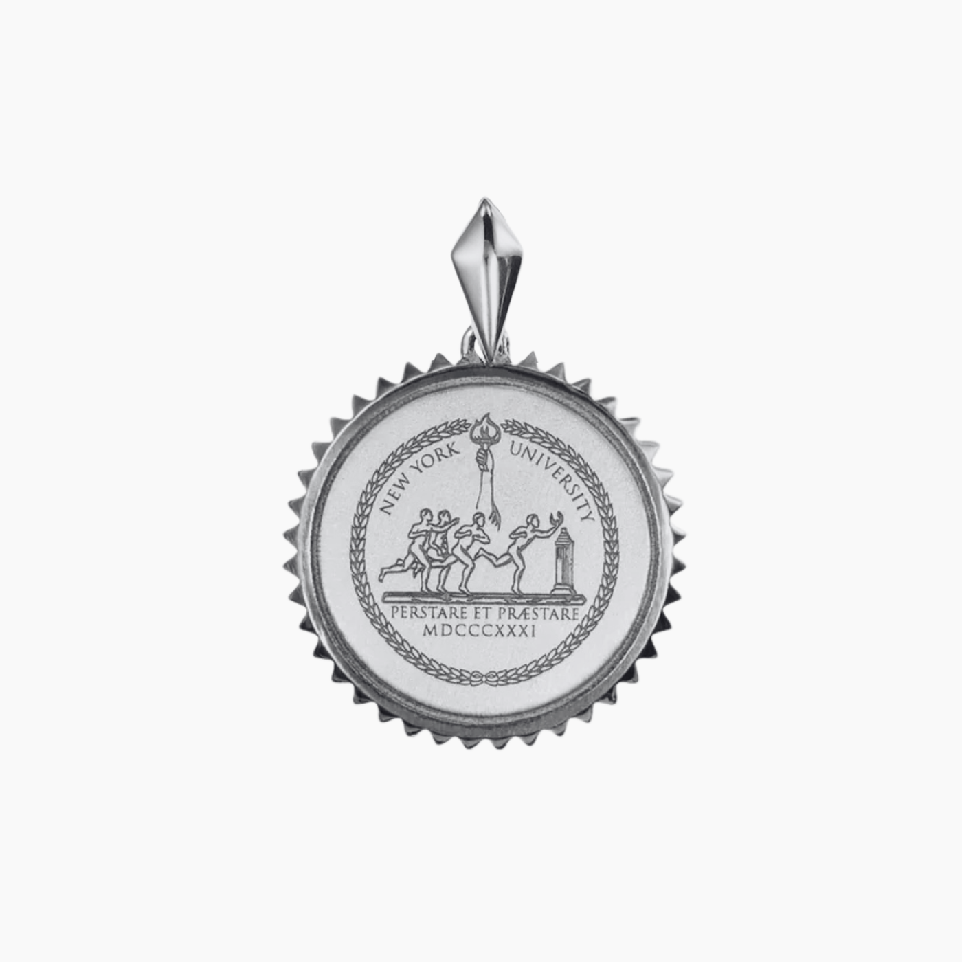 NYU Sunburst Pendant