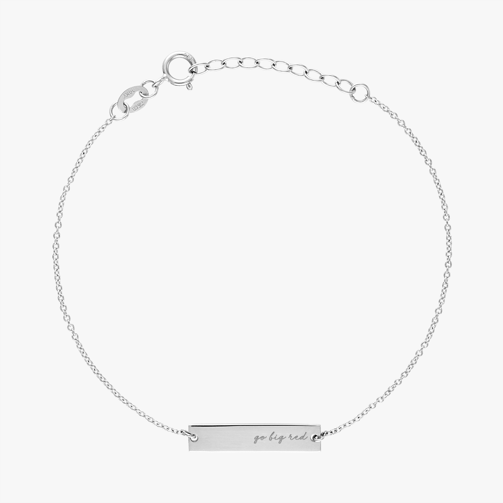 Nebraska Go Big Red Bracelet