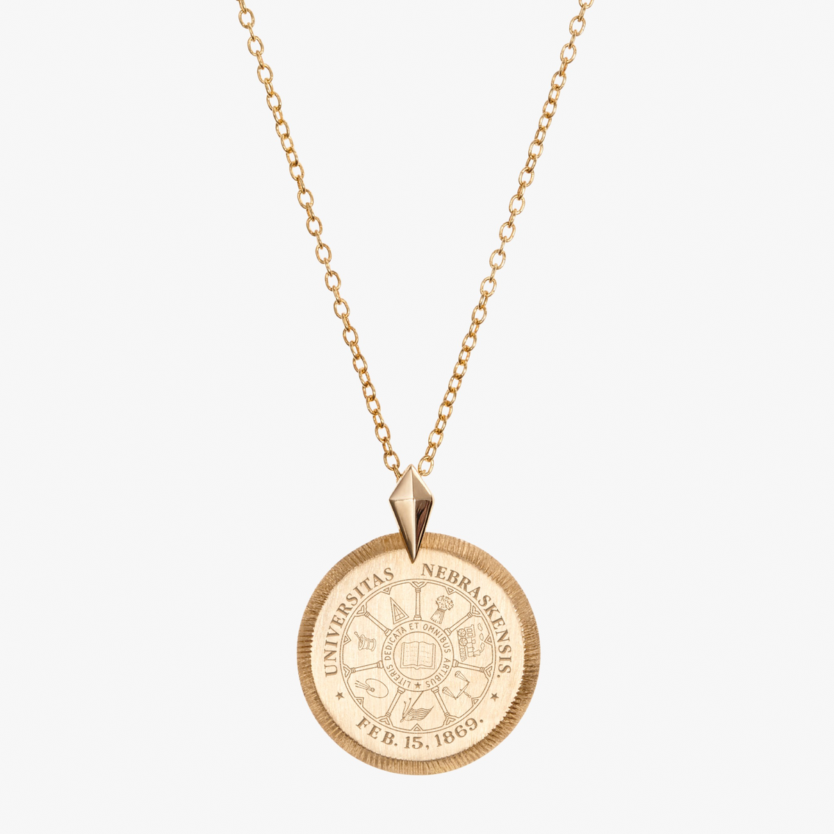 Nebraska Florentine Pendant