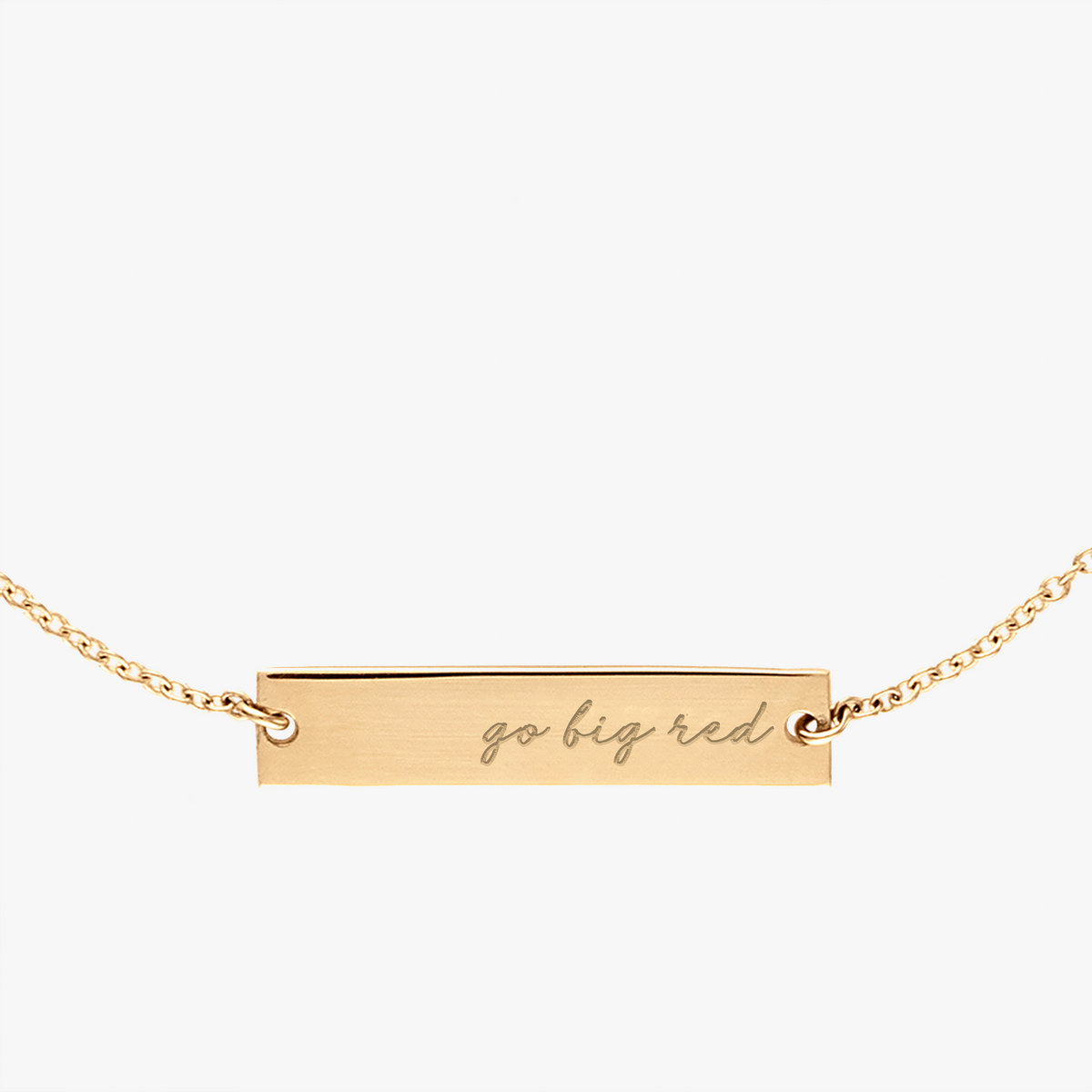 Nebraska Go Big Red Bracelet