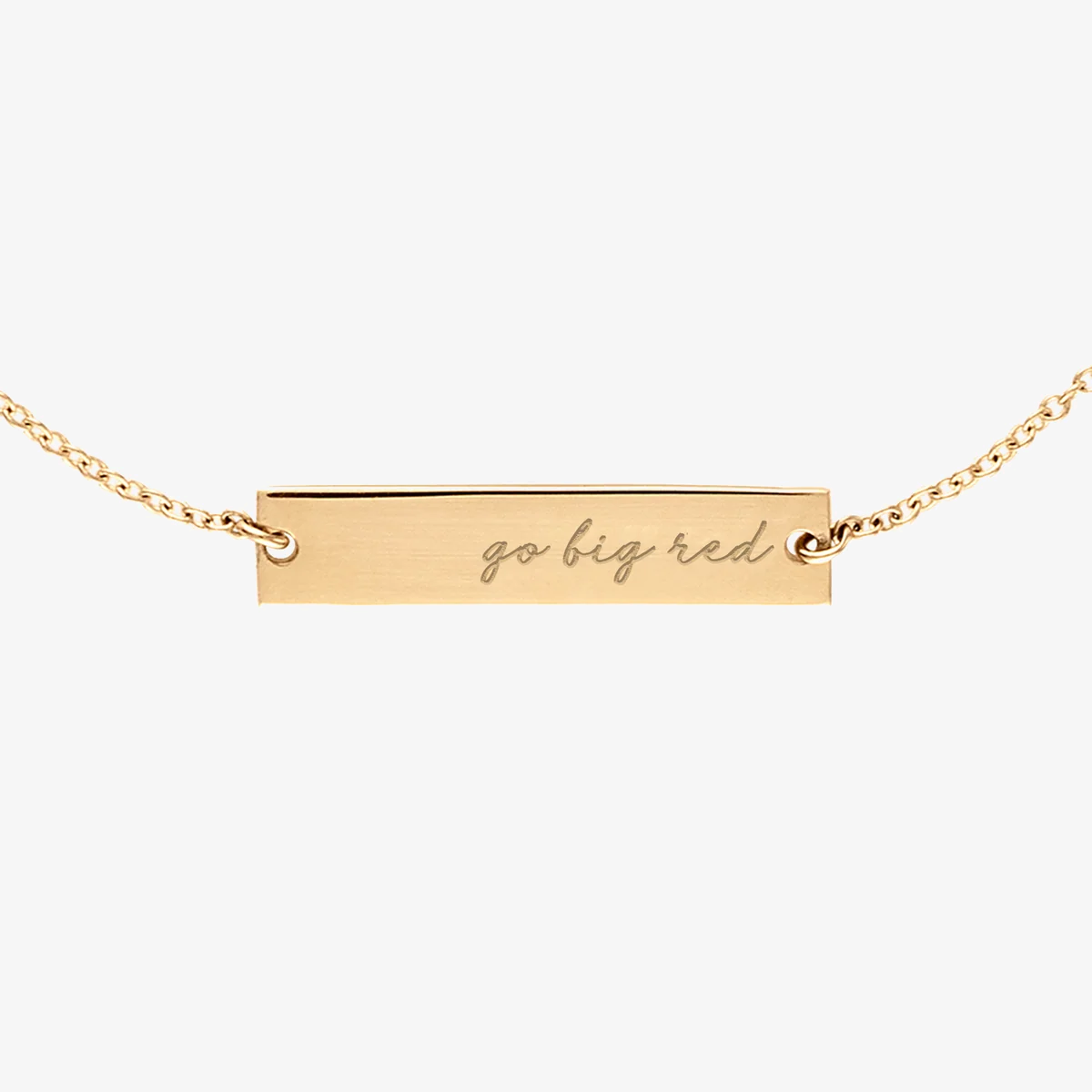 Nebraska Go Big Red Bracelet