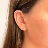 Nebraska Logo Stud Earrings