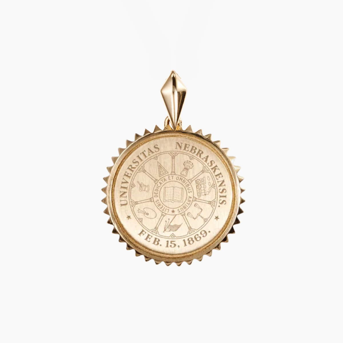 Nebraska Sunburst Pendant
