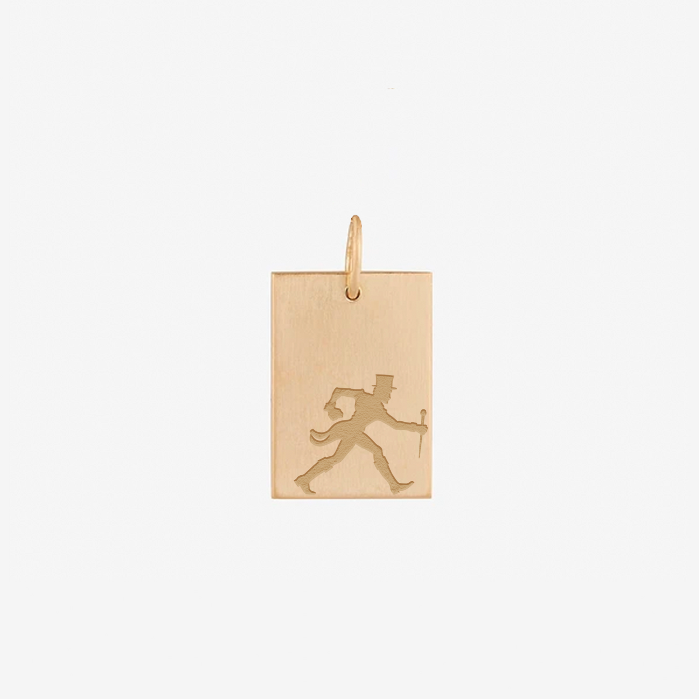 Wake Forest Walking Deacon Rectangle Pendant