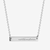 Northeastern Horizontal Bar Necklace