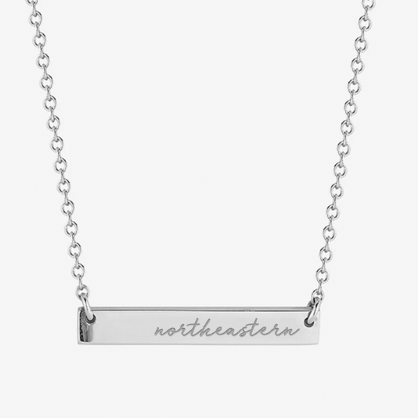 Northeastern Horizontal Bar Necklace