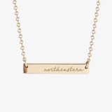 Northeastern Horizontal Bar Necklace