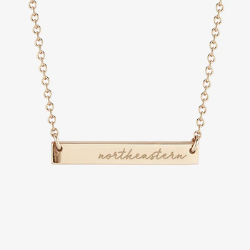 Northeastern Horizontal Bar Necklace