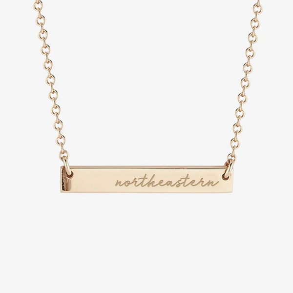 Northeastern Horizontal Bar Necklace