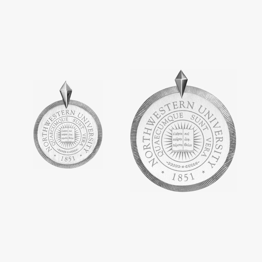 Northwestern Florentine Pendant