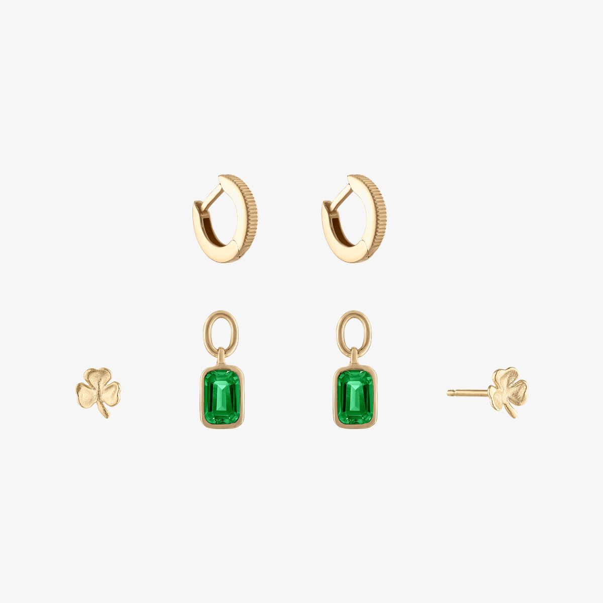 Shamrock Florentine Earring Bundle