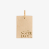 Notre Dame Rectangle Pendant