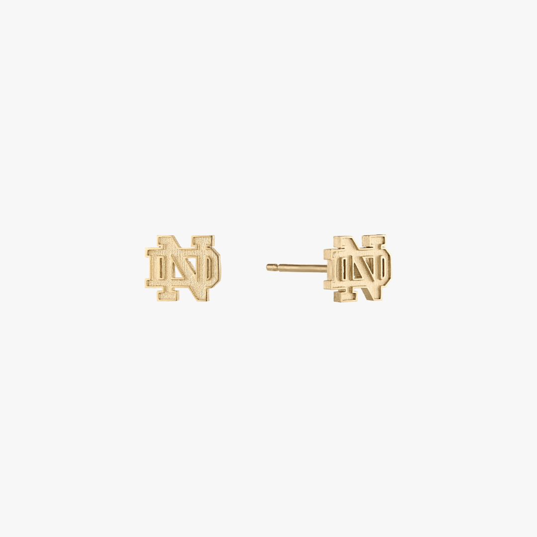 Notre Dame ND Stud Earring