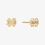 Notre Dame Logo Stud Earrings