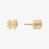 Notre Dame Logo Stud Earrings