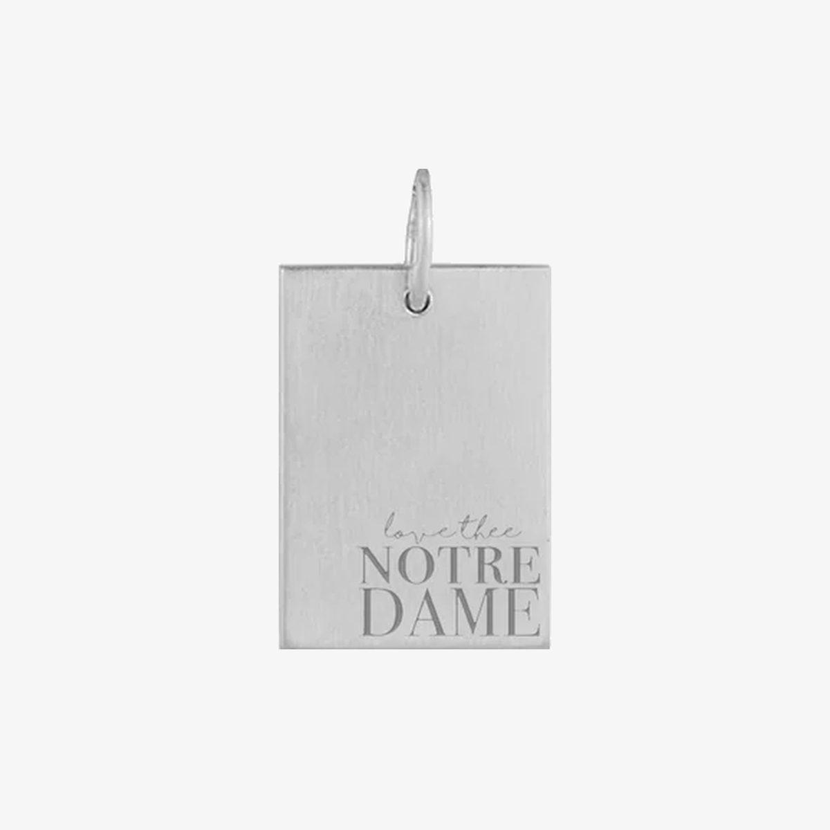 Notre Dame Rectangle Pendant