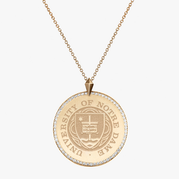 Notre Dame Diamond Florentine Pendant