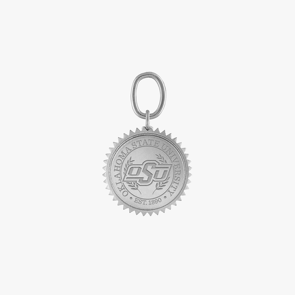 Oklahoma State Sunburst Charm