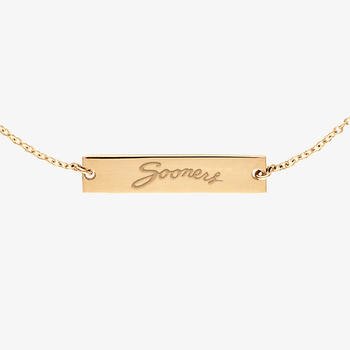 Oklahoma Vintage Sooners Bracelet