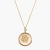 Oklahoma Vintage Logo Sunburst Pendant