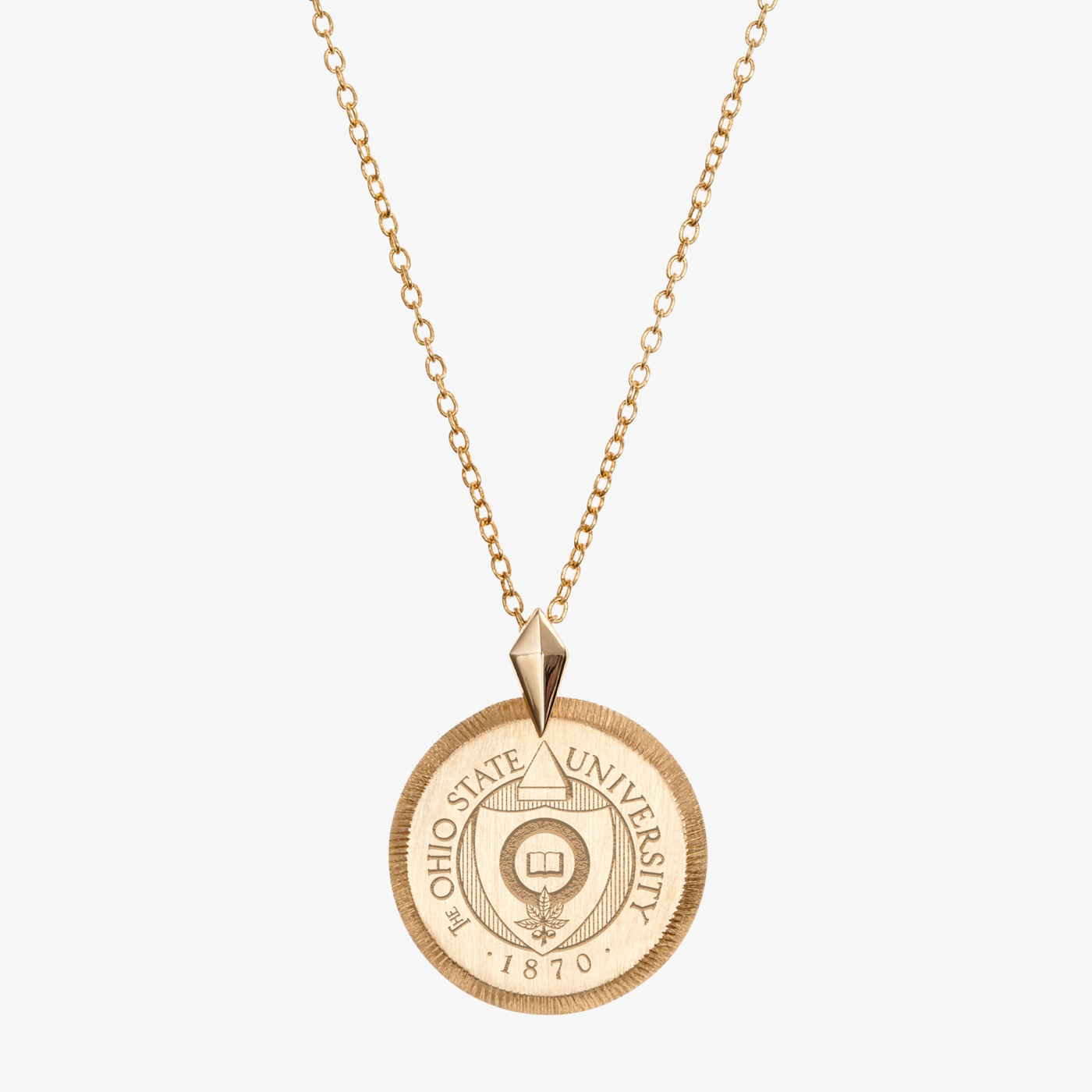 Ohio State Seal Florentine Pendant