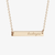 Ohio State Buckeyes Horizontal Bar Necklace