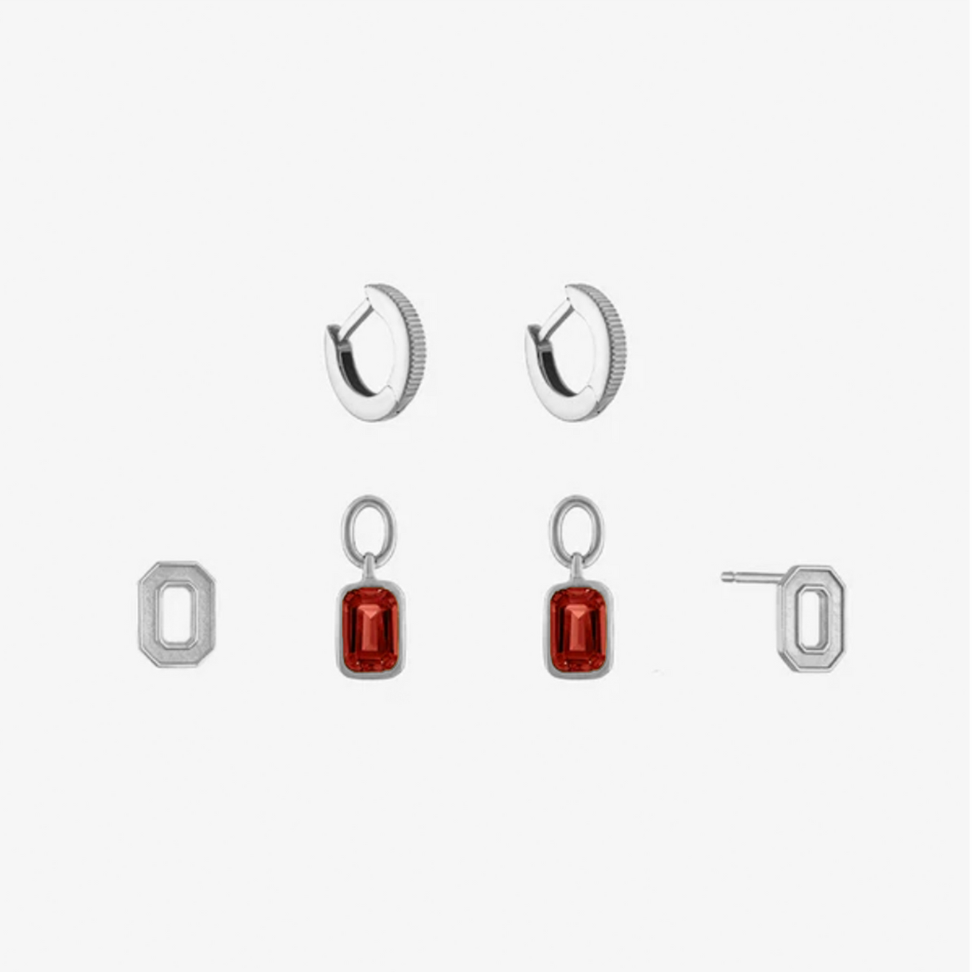 Ohio State O Florentine Earring Bundle