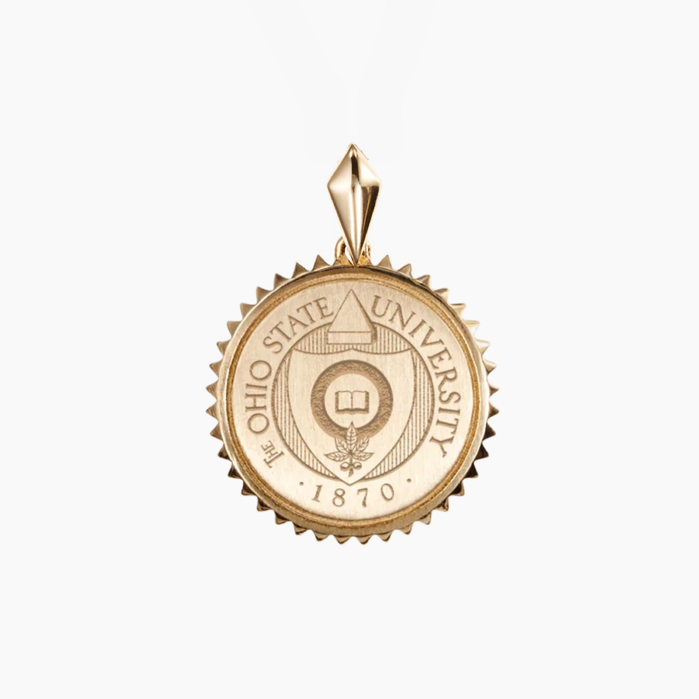 Ohio State Seal Sunburst Pendant