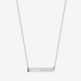 Oklahoma State Horizontal Bar Necklace