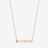 Oklahoma State Horizontal Bar Necklace