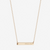 Oklahoma State Horizontal Bar Necklace