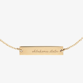 Oklahoma State Bracelet
