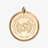 Oklahoma State Florentine Pendant
