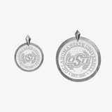Oklahoma State Florentine Pendant