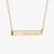 Oklahoma State Horizontal Bar Necklace