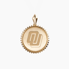 Oklahoma Vintage Logo Sunburst Pendant
