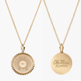 Ole Miss Eye Seal Sunburst Pendant