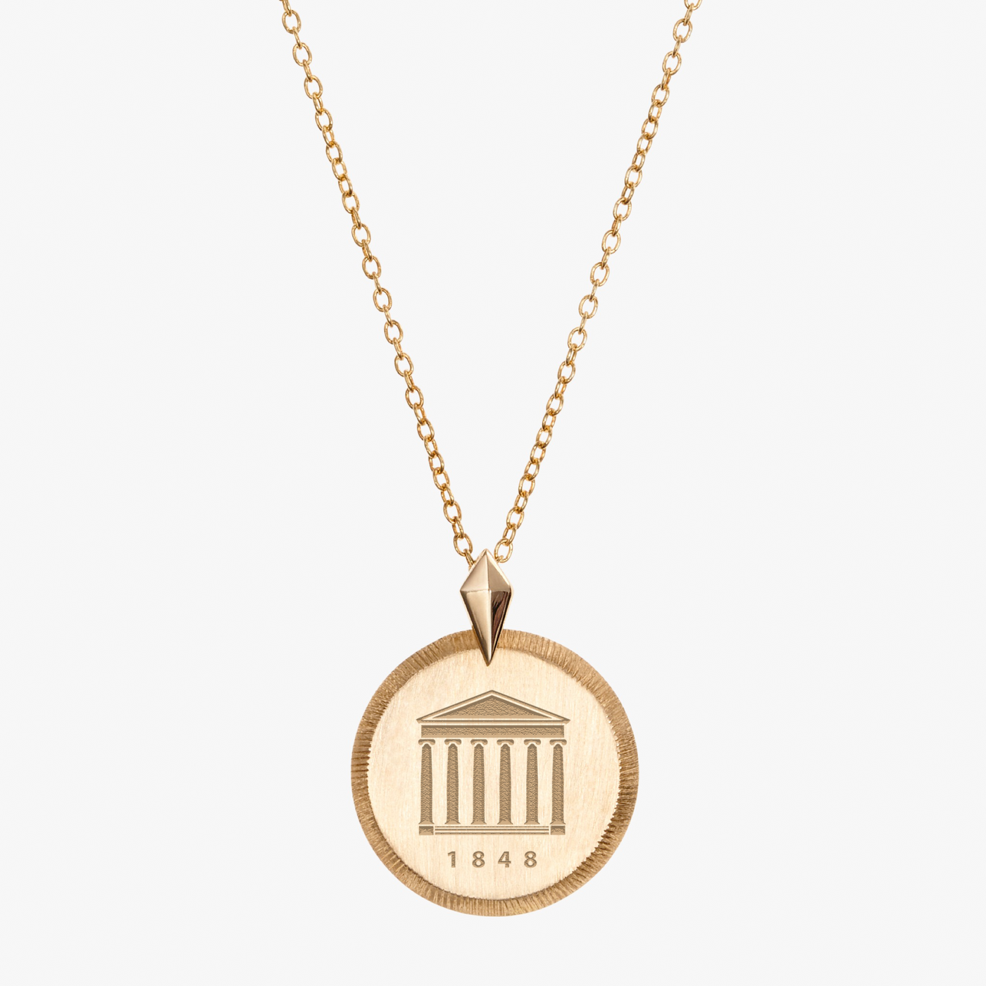 Ole Miss Florentine Pendant