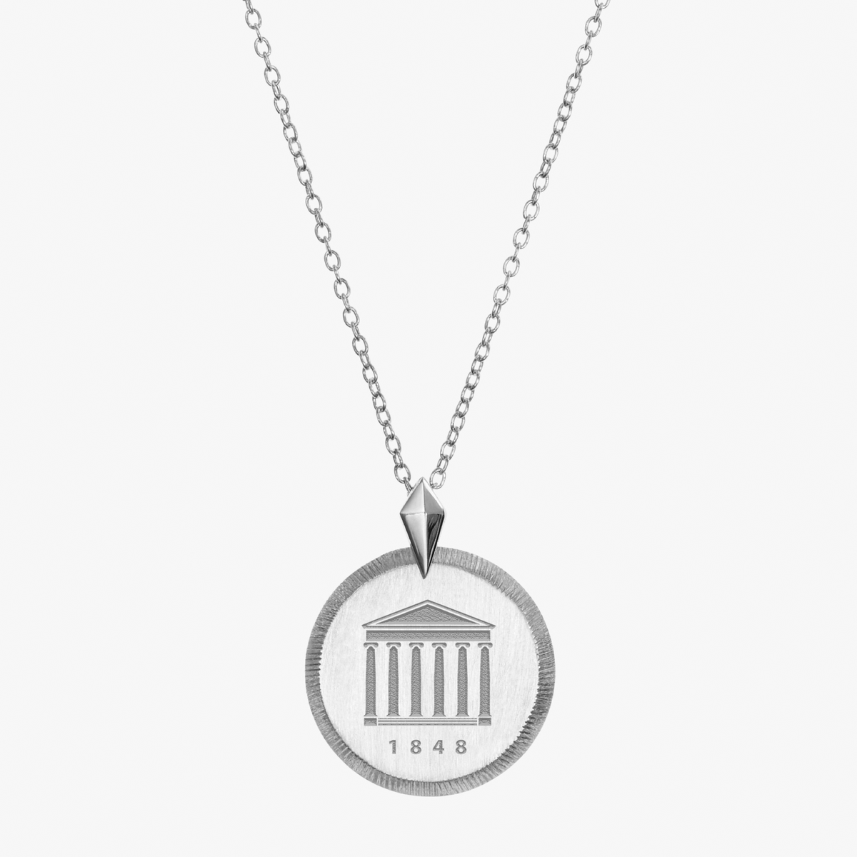 Ole Miss Florentine Pendant
