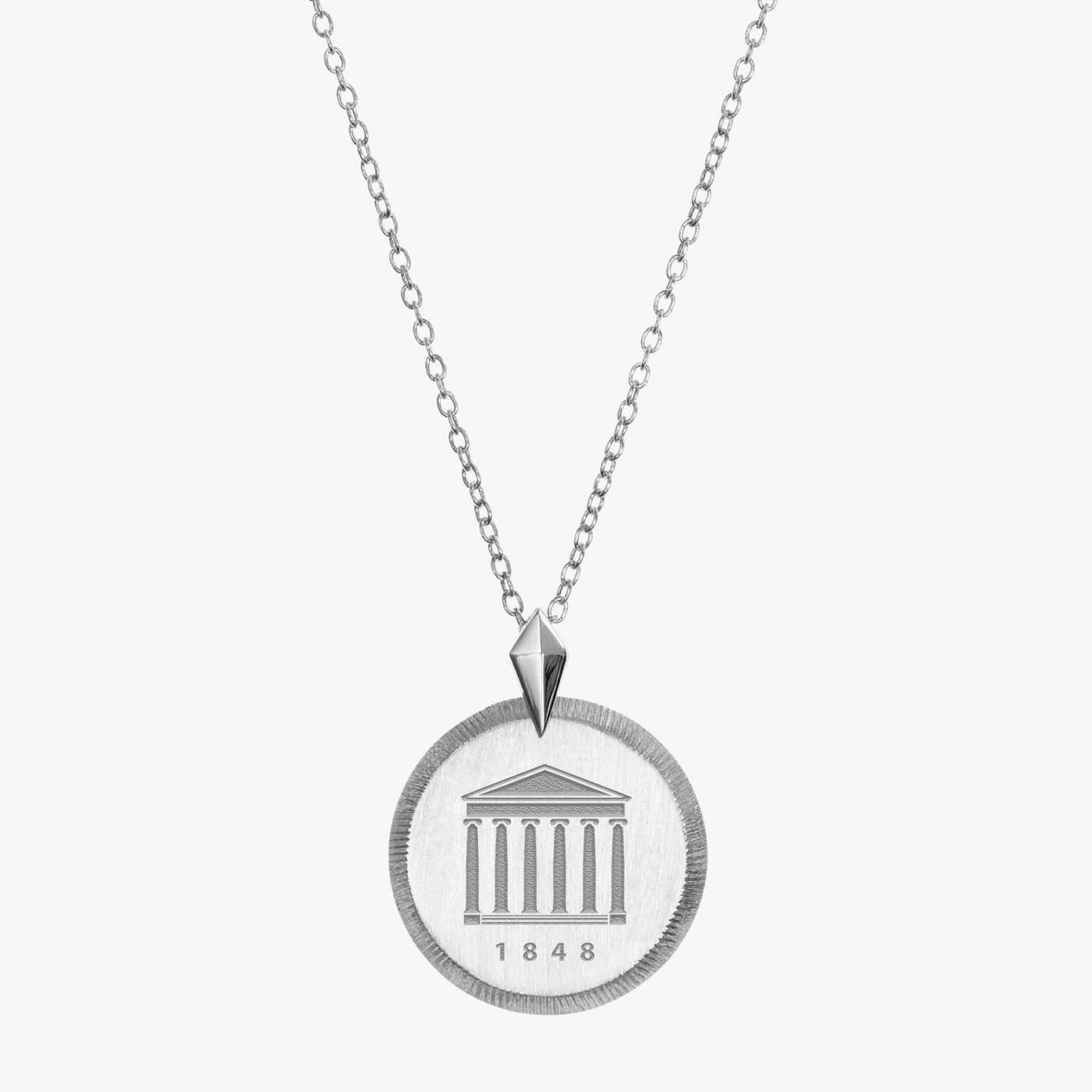 Ole Miss Florentine Pendant