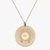 Ole Miss Eye Seal Diamond Florentine Pendant