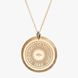 Ole Miss Eye Seal Florentine Pendant